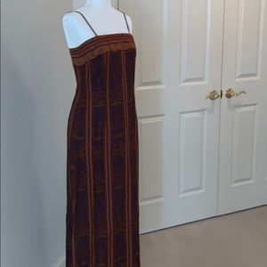 Peruvian connection ankle length dress